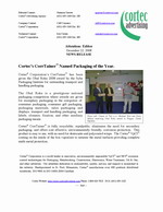 Cortec® Corporation named a finalist